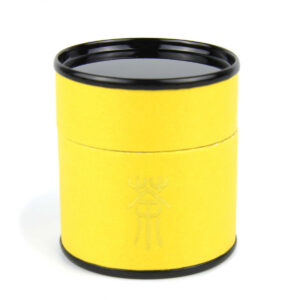 Банка для хранения чая жёлтая «Мини» с иероглифом 55*60 см